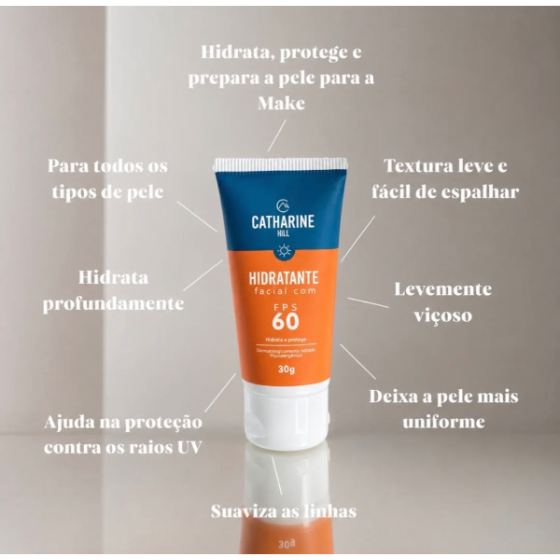 Hidratante Facial FPS 60 Catharine Hill
