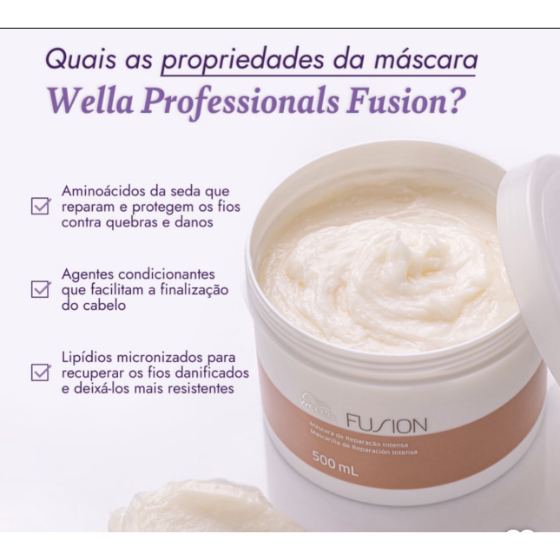 Máscara Fusion Wella